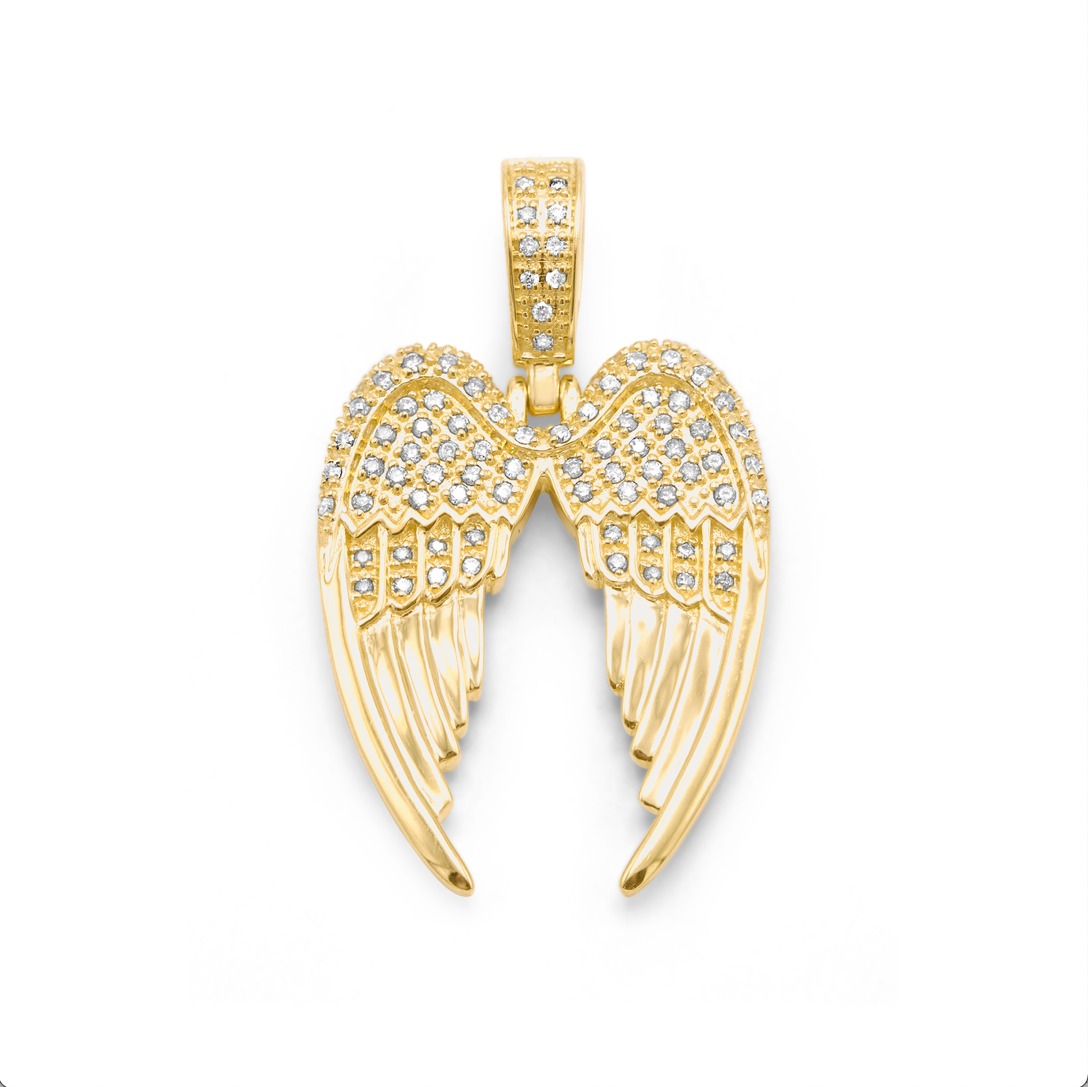 Gold Angel Wings