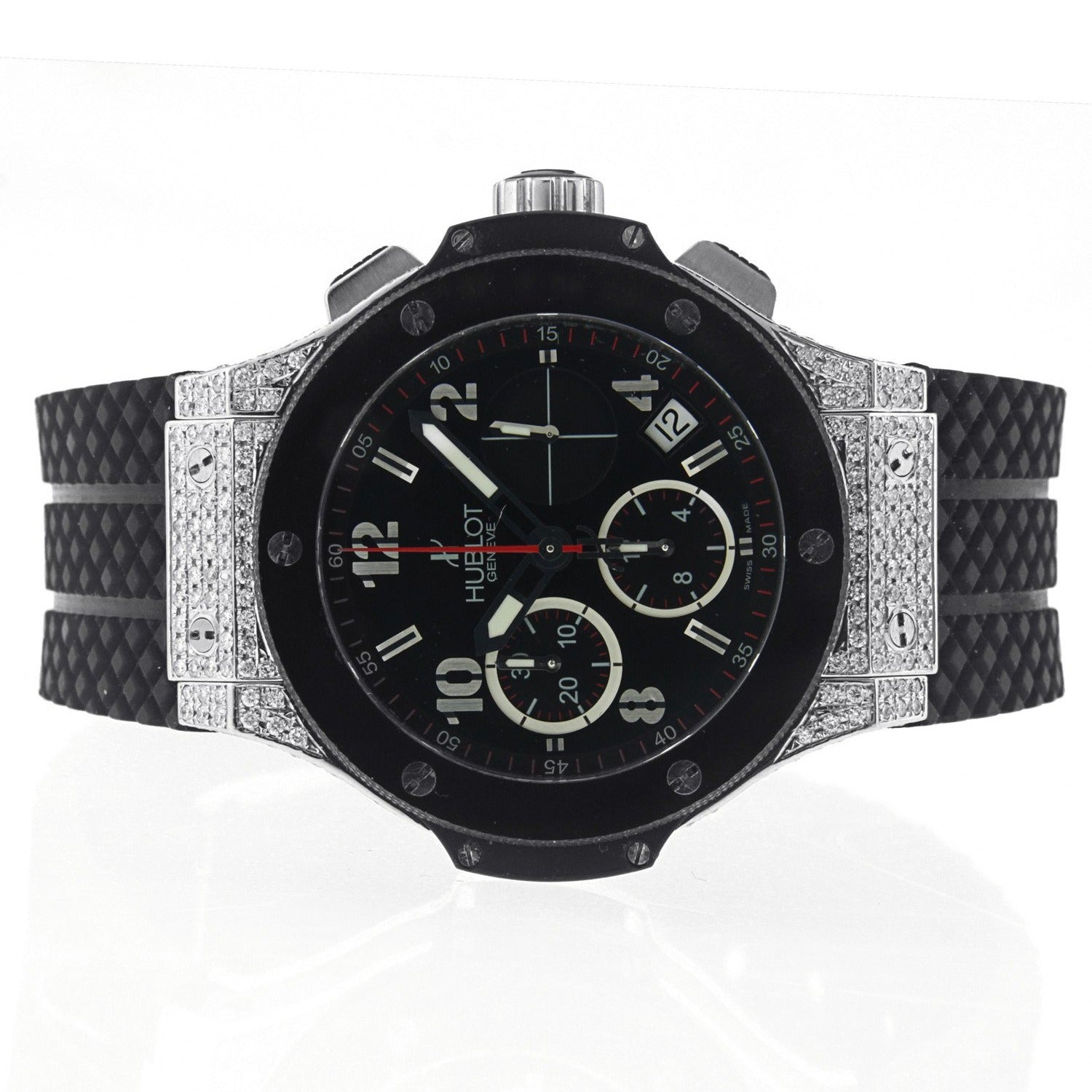 Hublot - Big Bang 44mm Evolution Stainless Steel Diamonds