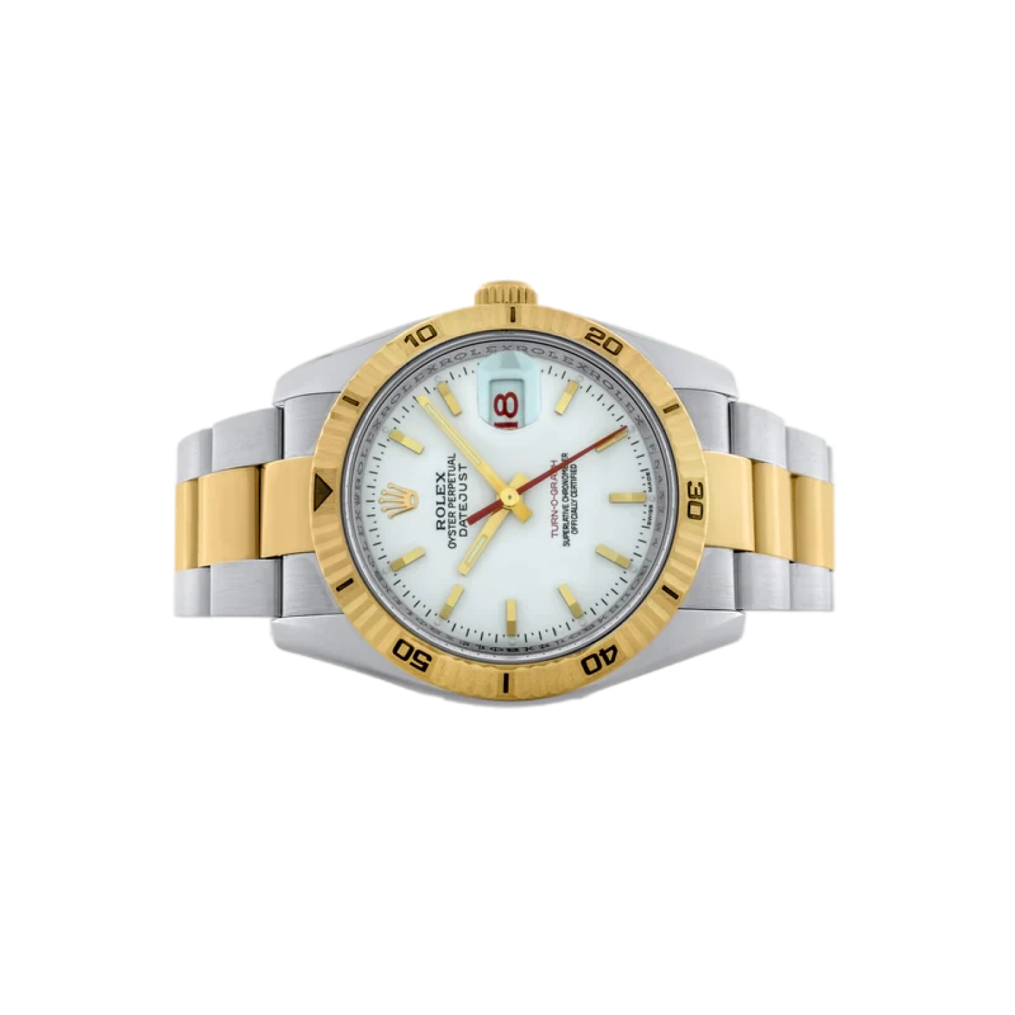 Rolex Datejust 36mm Two Tone - Turn O Graph Ref. 116263 DISCONTINUED