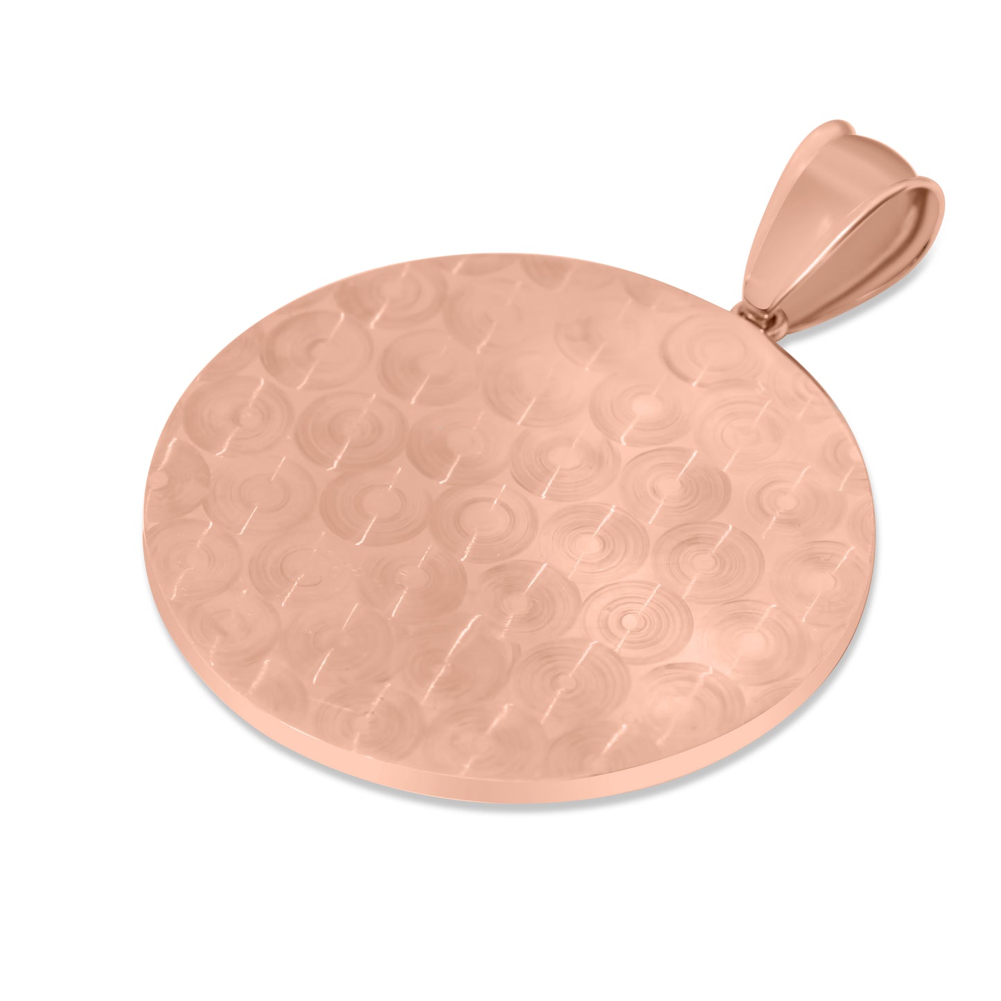 14K Rose Gold Dominican Republic Pendant