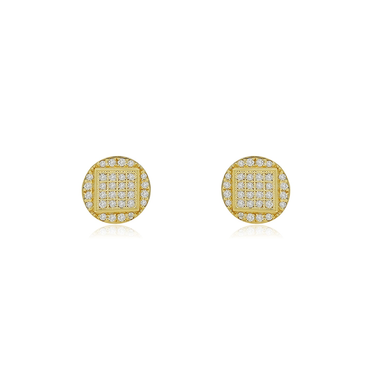 14K Gold Diamond earring 0.35 CTW