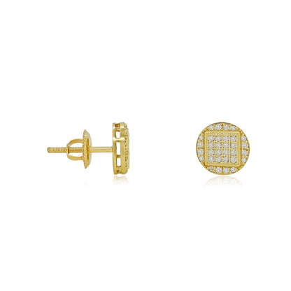 14K Gold Diamond earring 0.35 CTW