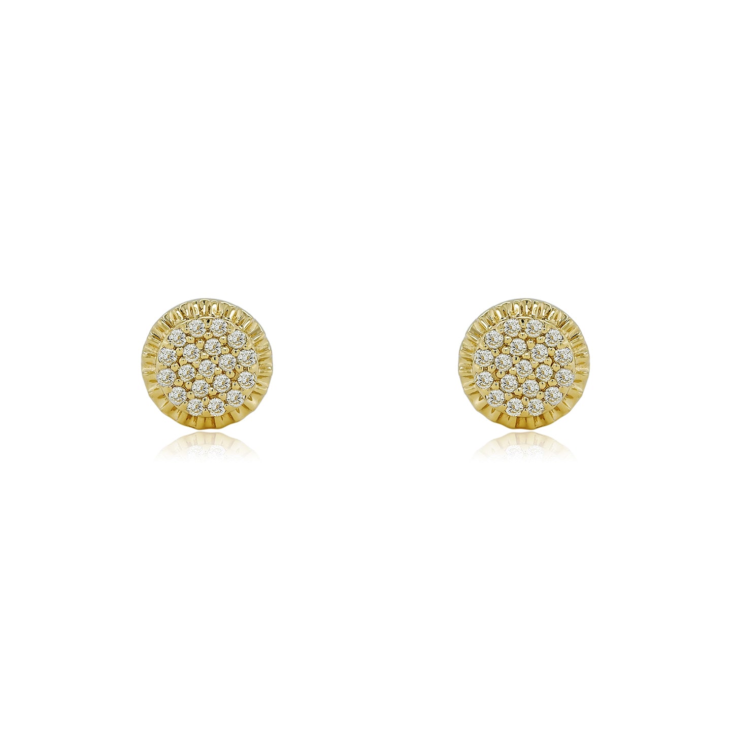 14K Gold Diamond earring 0.26 CTW