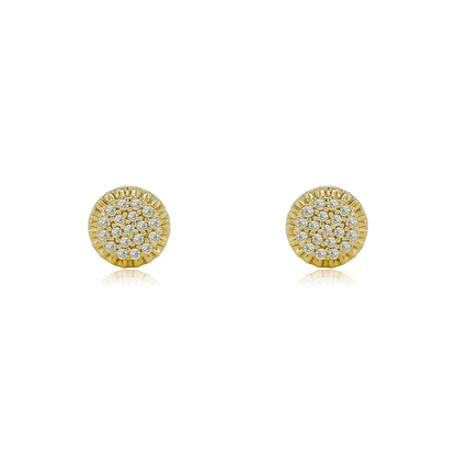 14K Gold Diamond earring 0.26 CTW