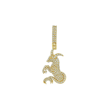 14K Yellow Gold Diamond Zodiac 0.52 CTW