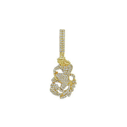 14K Yellow Gold Diamond Zodiac 0.5 CTW