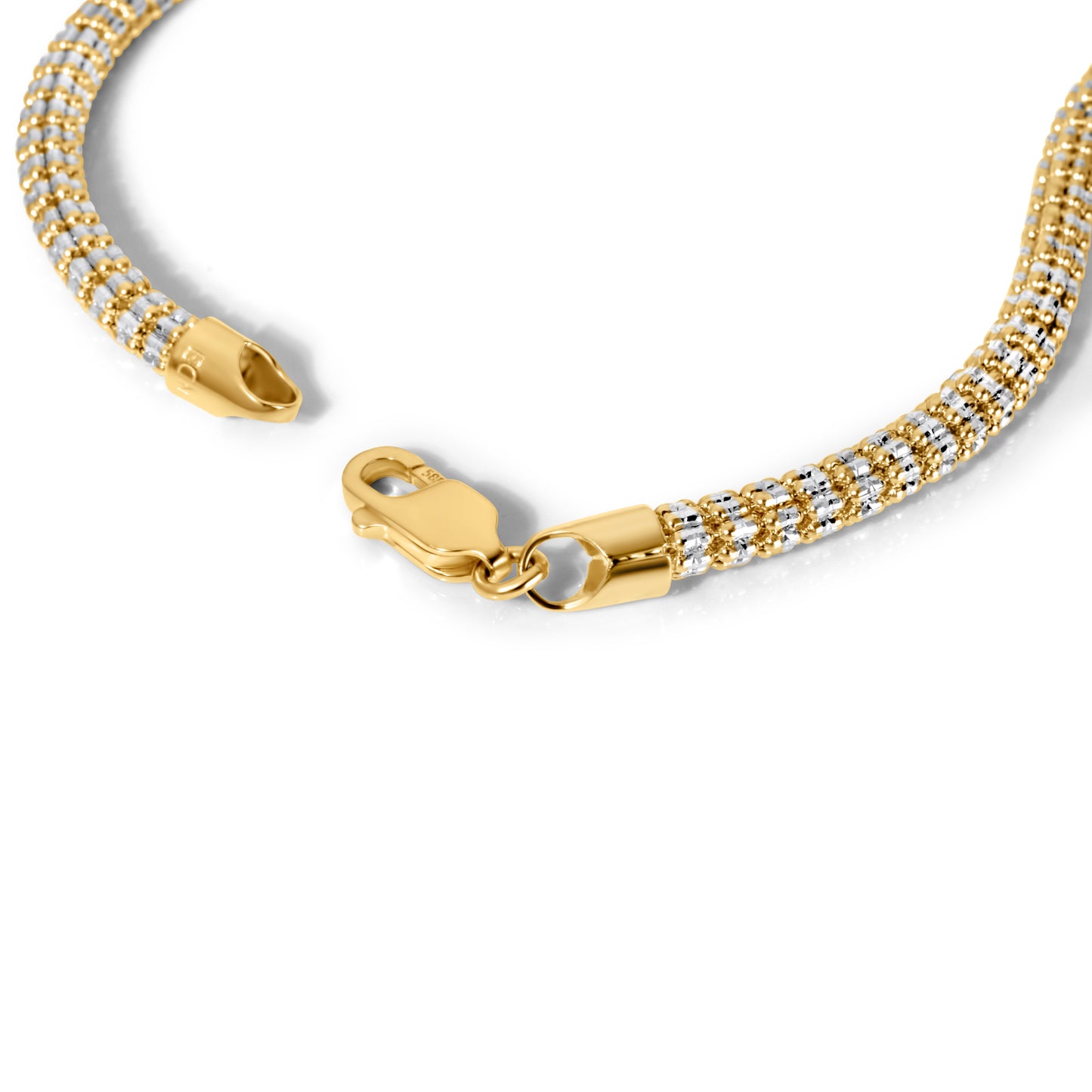 14K Ice Link Chain 4.5mm