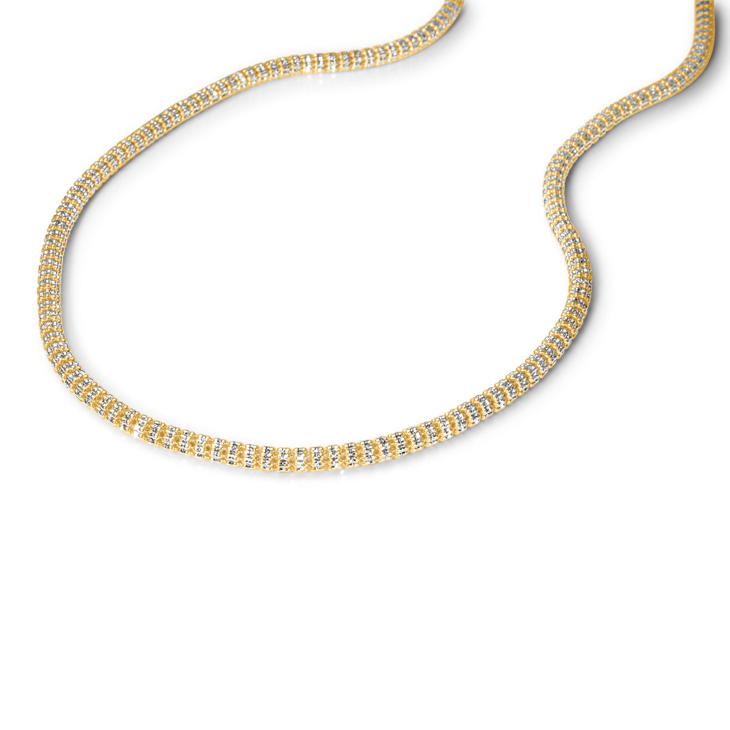 14K Ice Link Chain 4.5mm