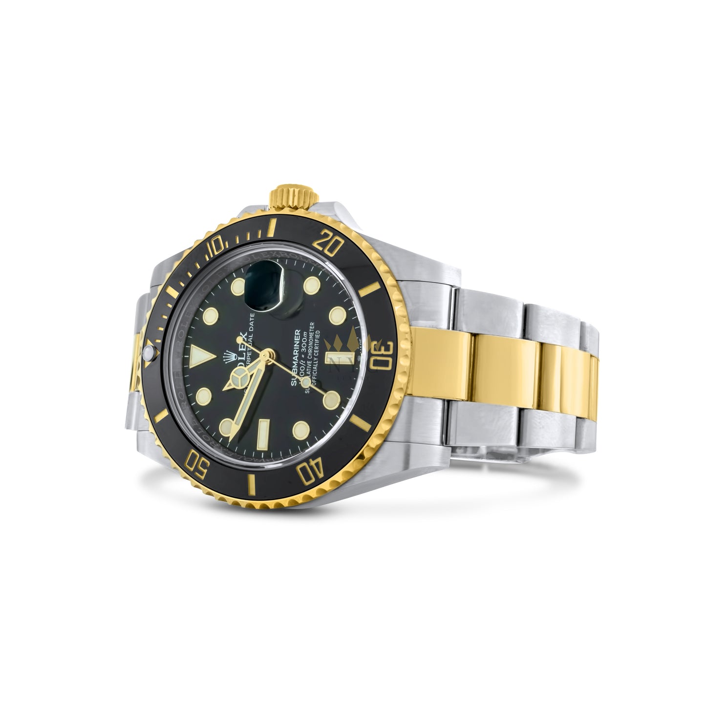 Rolex Submariner Two-Tone Yellow Gold And Steel, 41mm Case, Black Dial, Ceramic Bezel, Ref. 126613LN (New Model) Pre-Owned