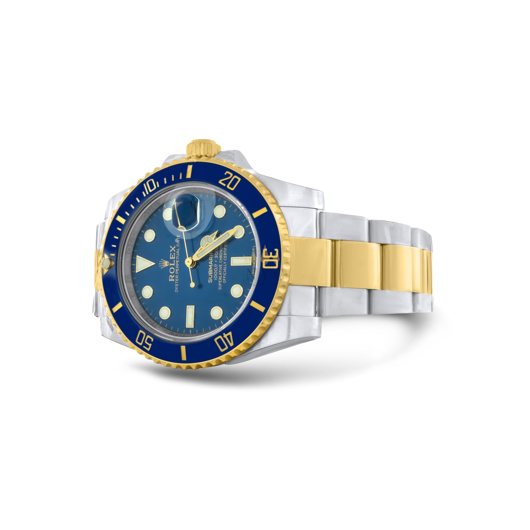 Rolex Submariner Two-Tone Yellow Gold And Stainless-Steel, 40mm case, Blue  Dial, Ceramic Bezel, Ref. 116613 Discontinued Model