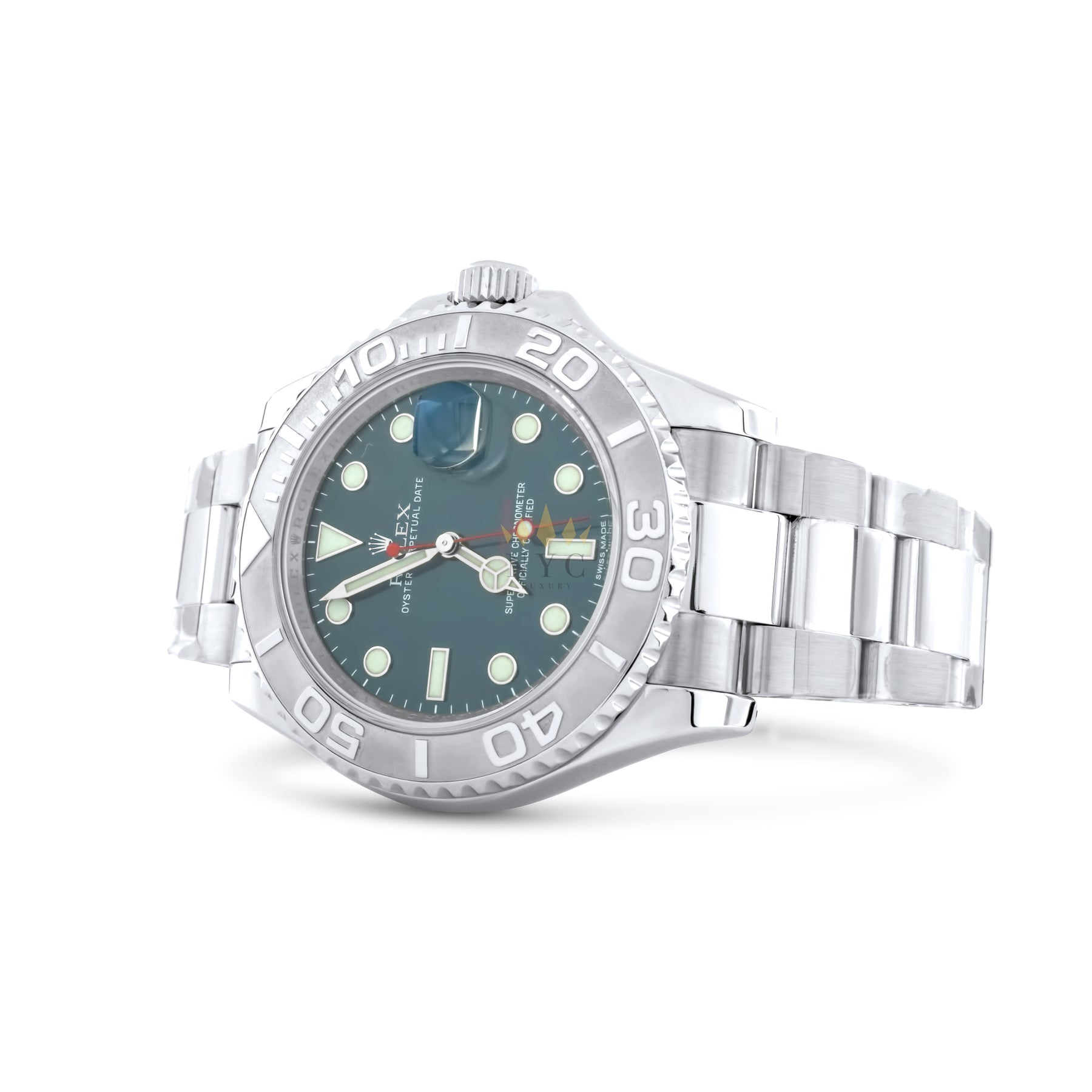 I picked up this beautiful Rolex Yacht Master blue dial from my