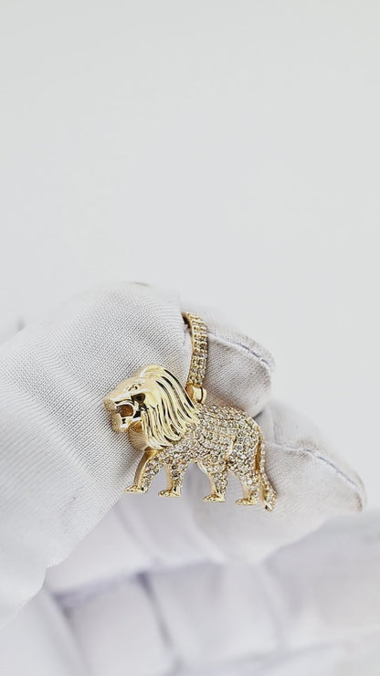 14K Yellow Gold Diamond Zodiac 0.52 CTW