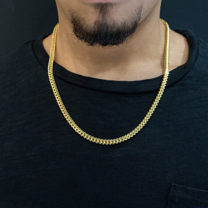 10K Gold Hollow Franco Chain 4.5mm