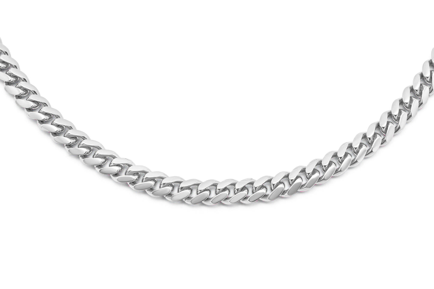 14k Hollow Yellow Gold Cuban Link Chain 3mm