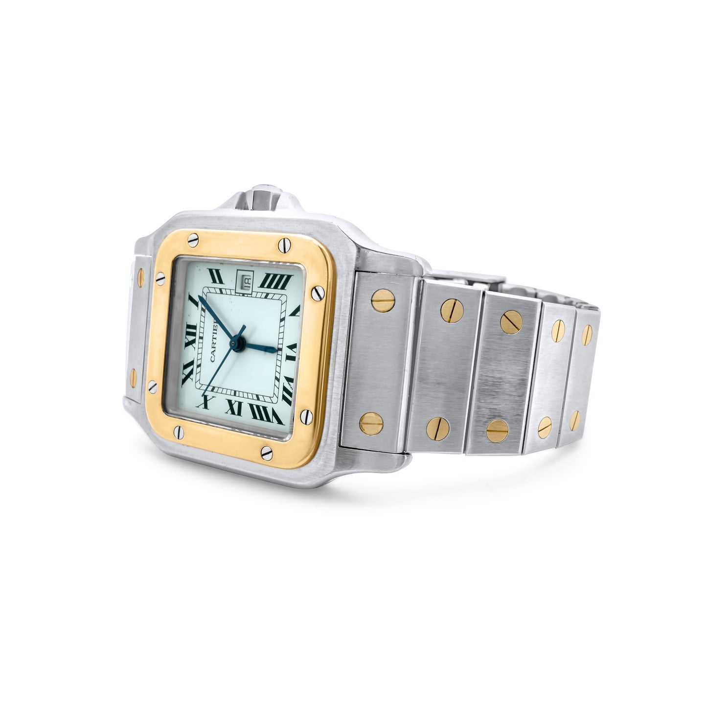 Cartier De Santos Two Tone Watch