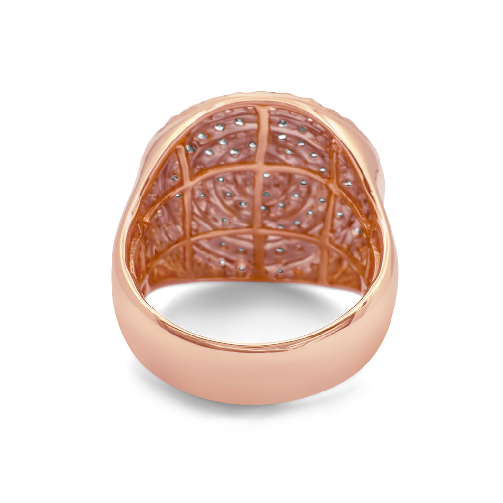 14k Rose Gold Diamond Ring 2.47ctw