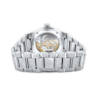 Girard Perregaux Laureato Skeleton Diamonds 27.00 ctw