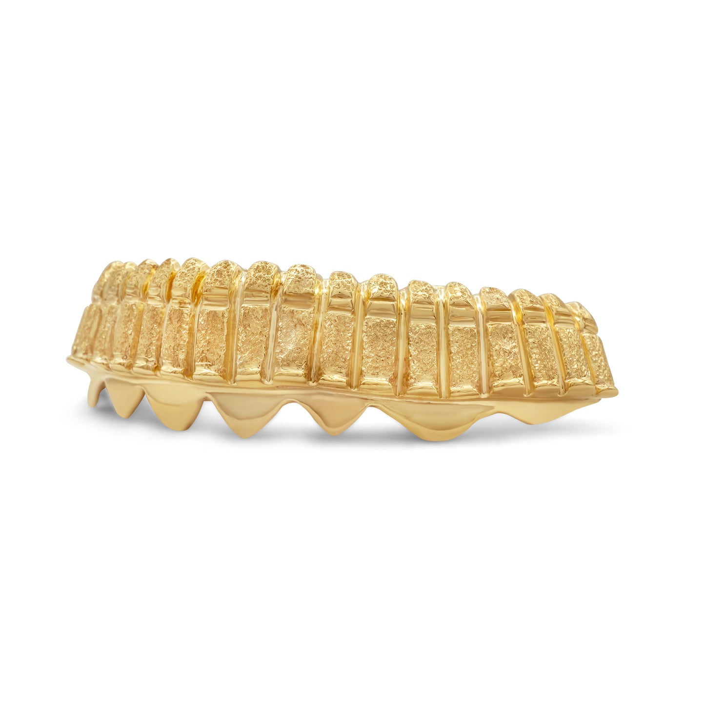 14K Yellow Gold Ammo Belt (Bottom) Grillz