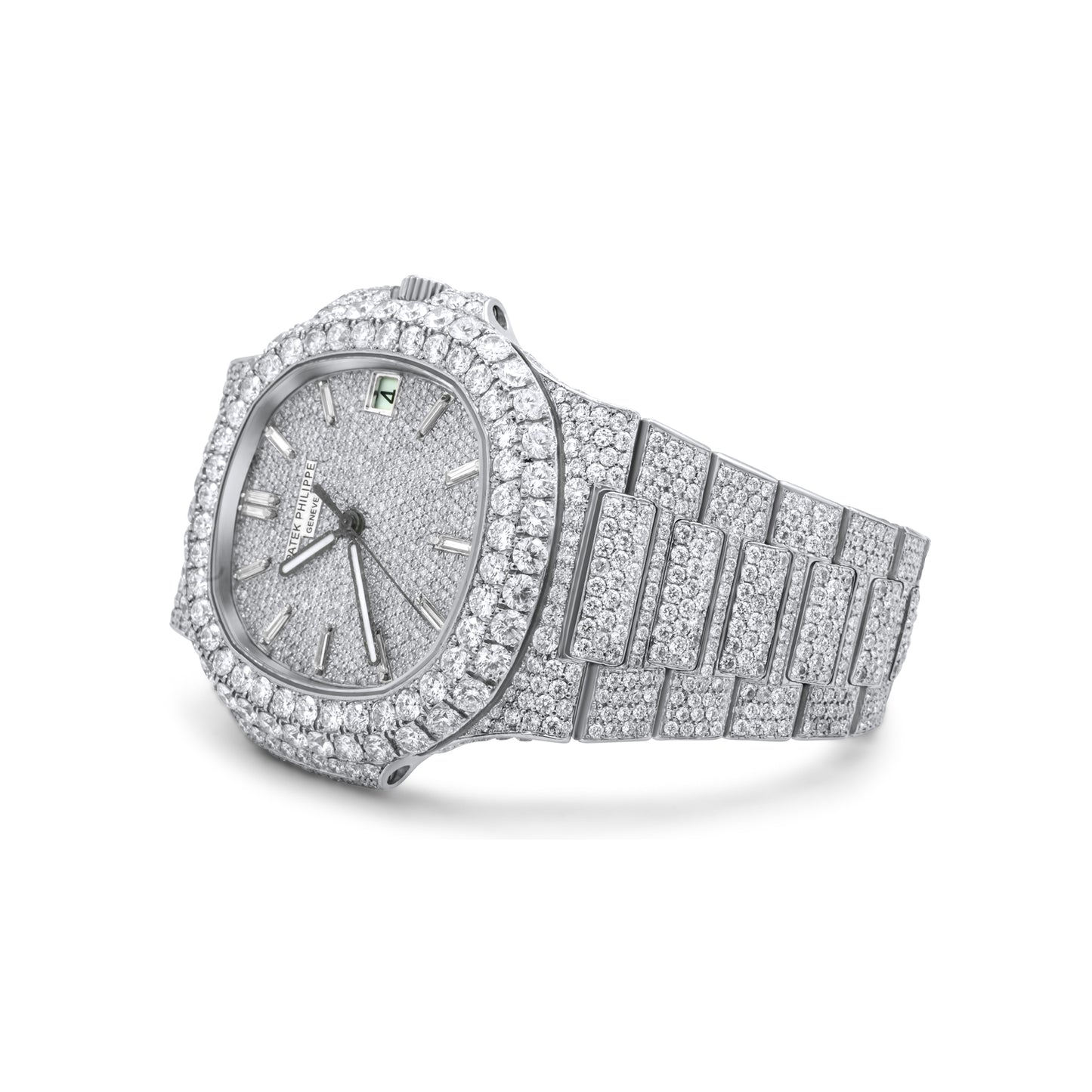 Patek Phillipe 5711 40mm Diamonds 26.9ctw