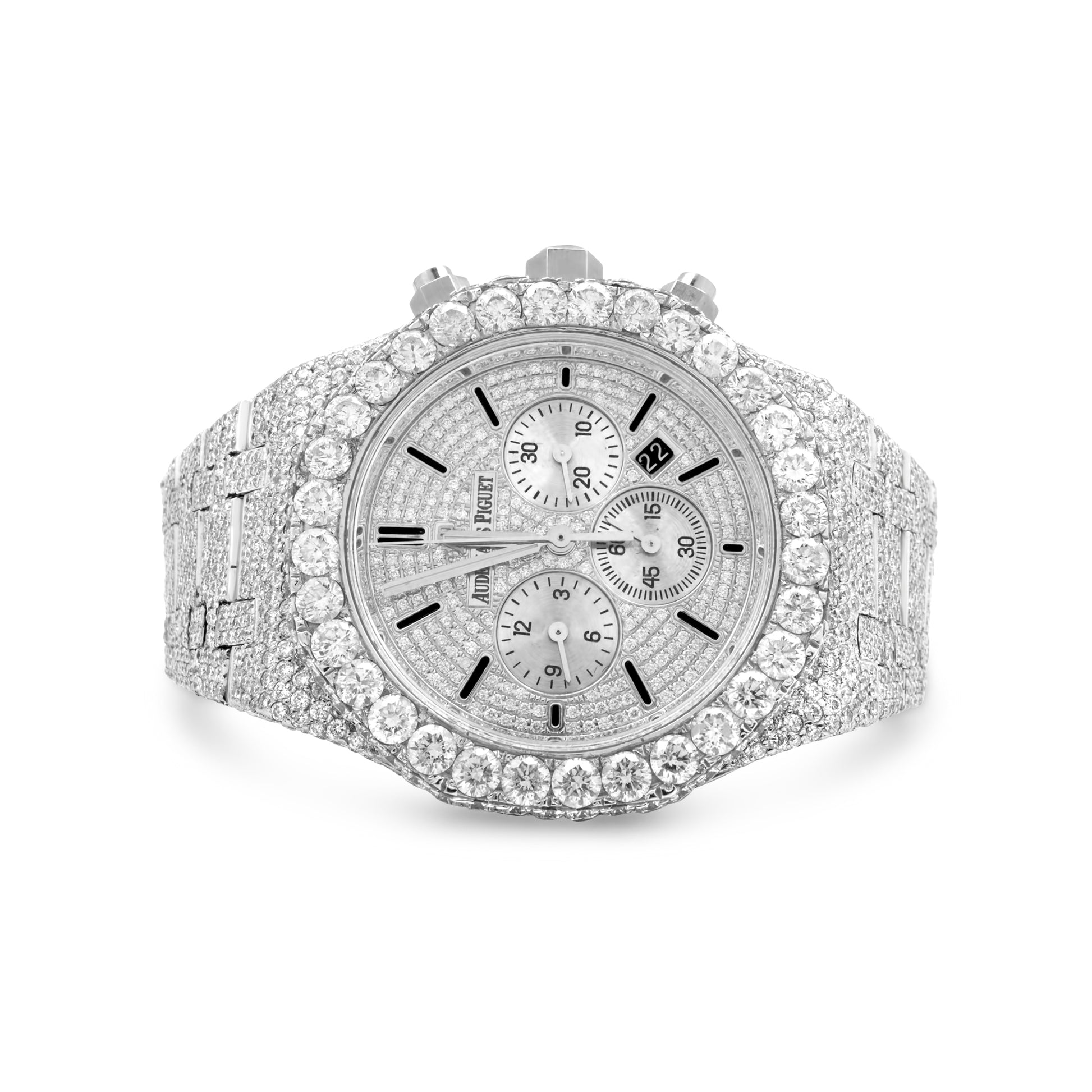 Audemars Piguet Royal Oak Chronograph Diamond 31.1 ctw