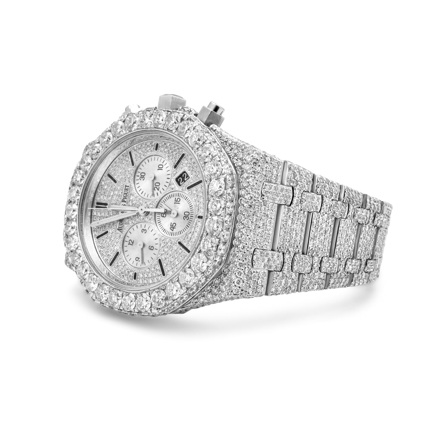 Audemars Piguet Royal Oak Chronograph Diamond 31.1 ctw