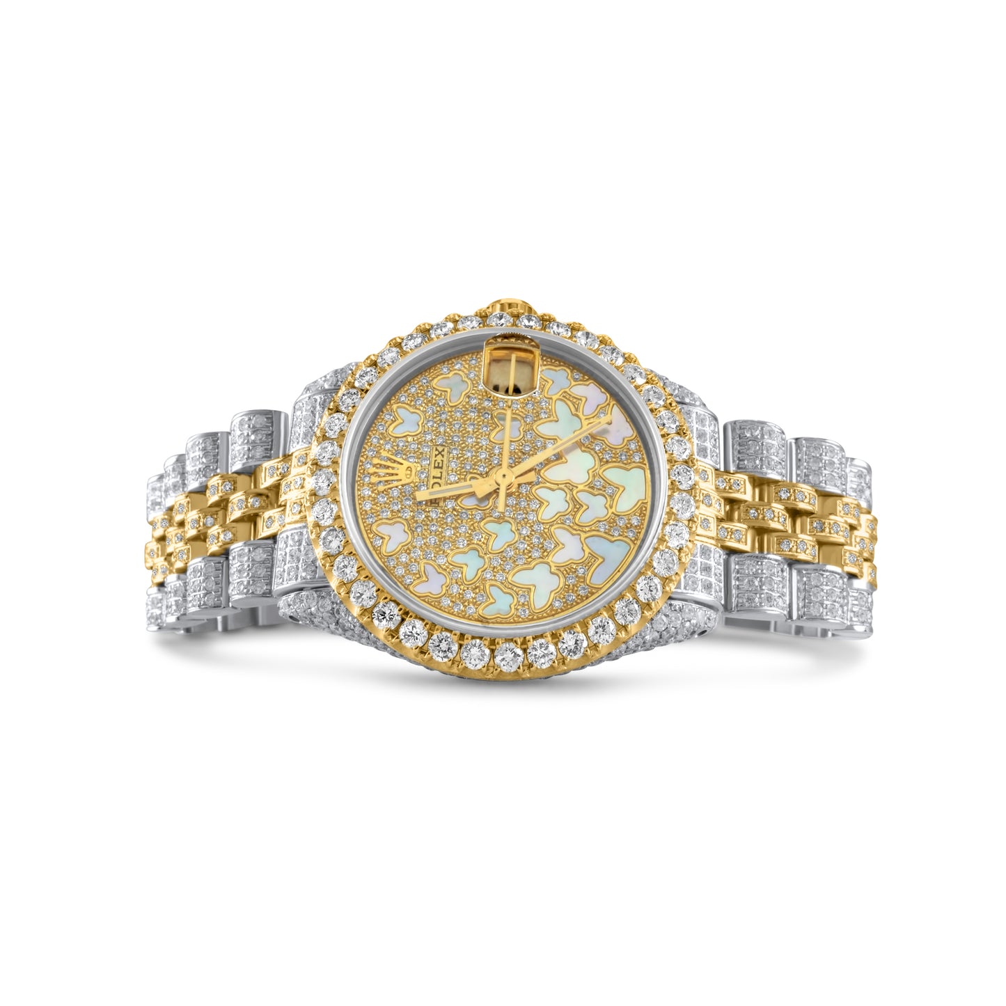 Rolex Date Just 31mm Stainless Steel Two-Tone 9.00 CTW