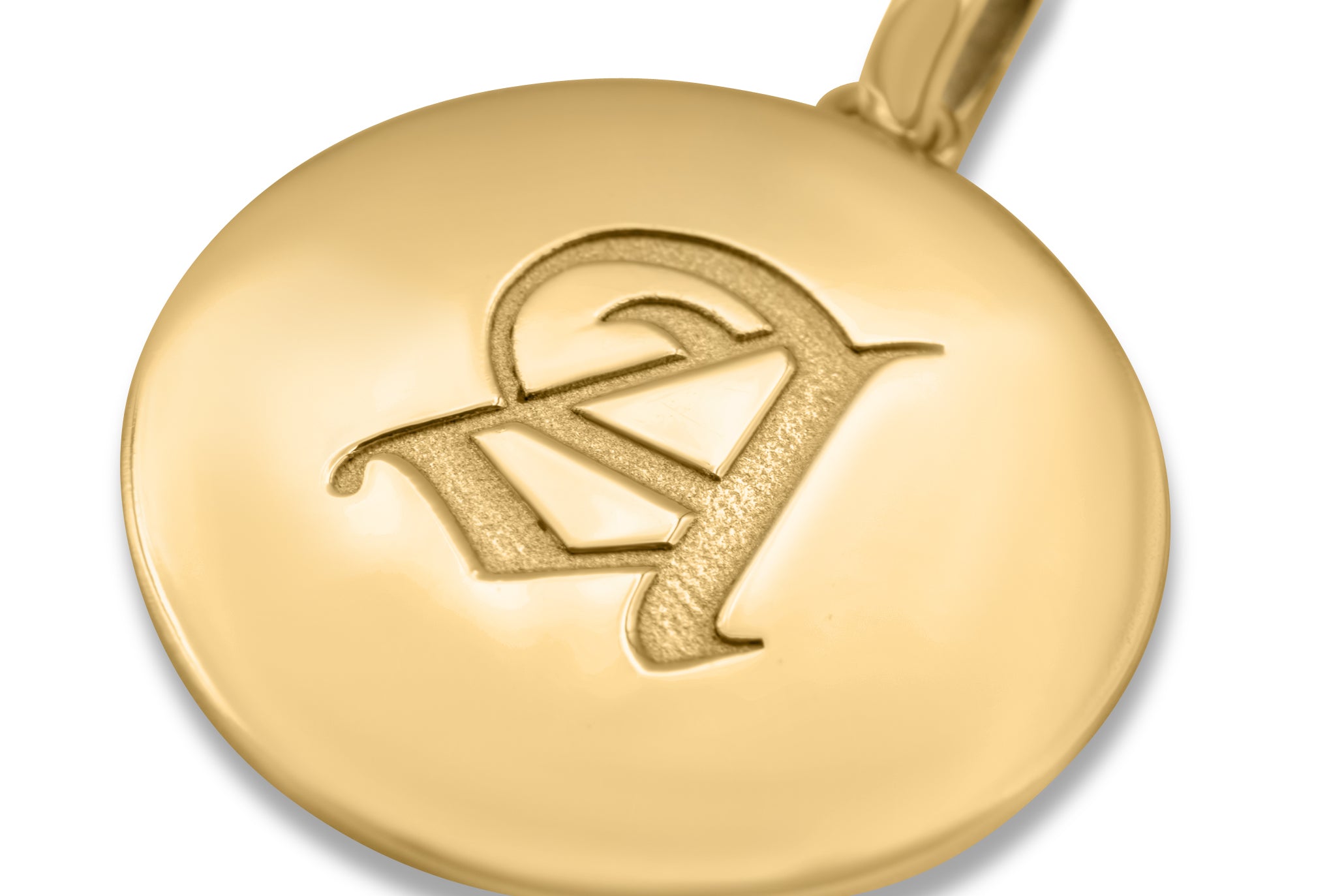 10k real gold letter pendant 2024