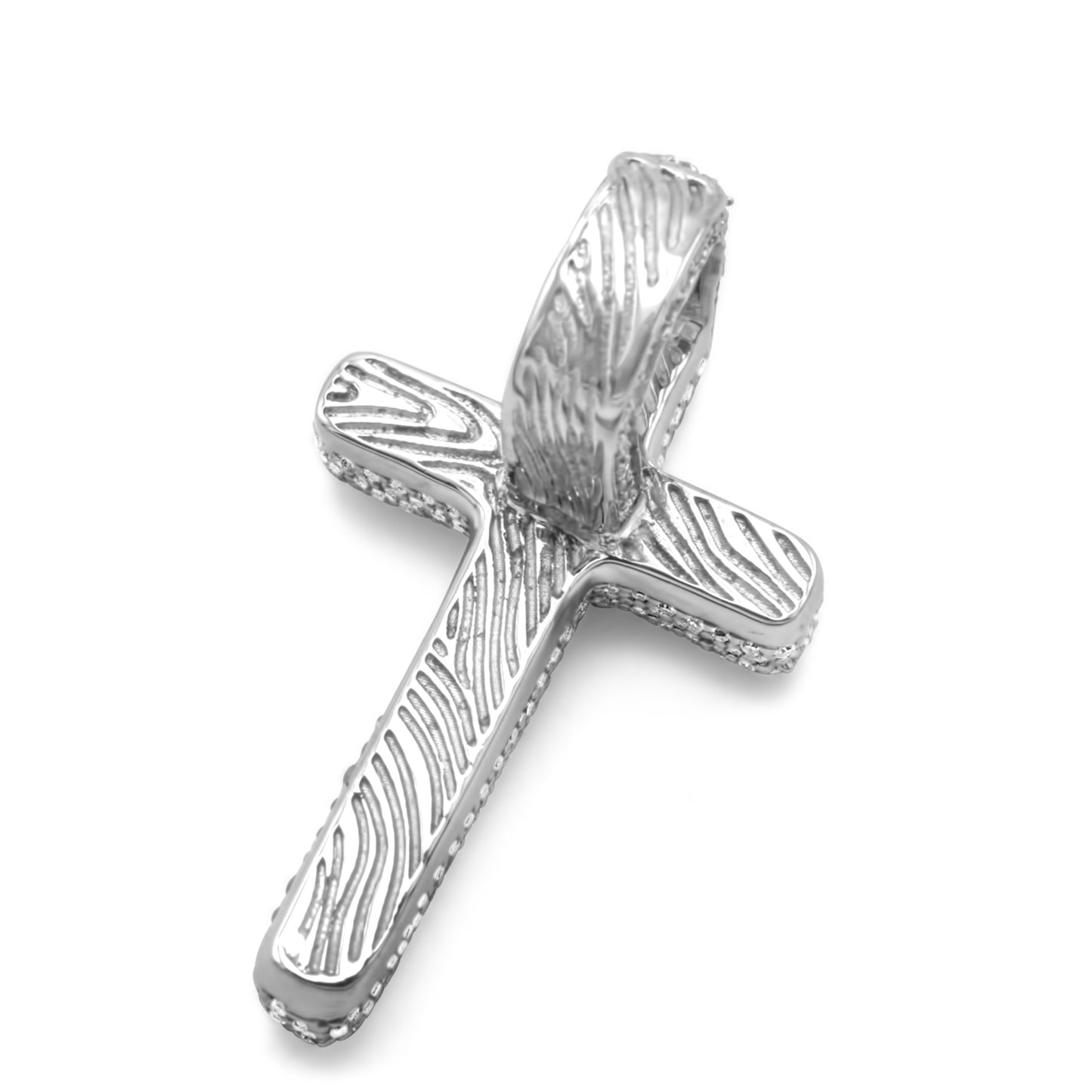 10K Diamond cross Pendant 0.81CTW