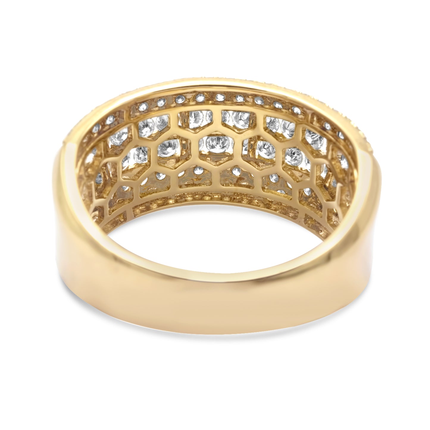 10k Yellow Gold Diamond Ring 2.47ctw