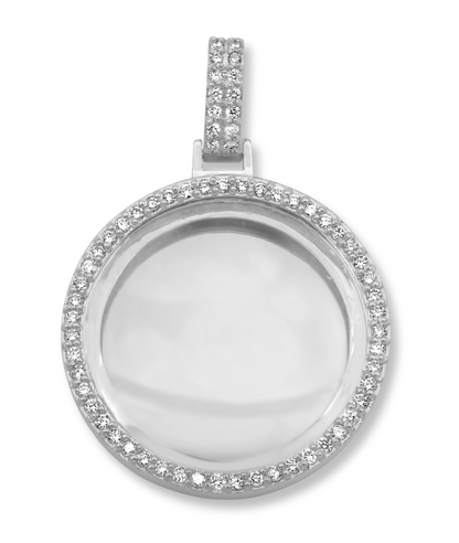 14K Diamond Picture Pendant 2.29ctw